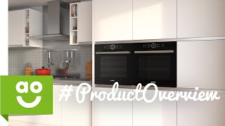 Bosch Built In Single Oven HBG634BB1B Product Overview  aocom [upl. by Ecnarepmet]