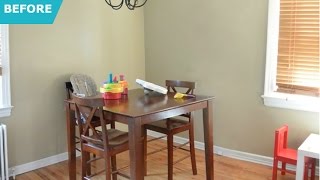 Dining Room Makeover Ideas – IKEA Home Tour Episode 201 [upl. by Atilrac]