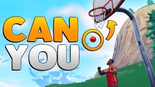 CAN YOU PLAY BASKETBALL  Fortnite Mythbusters [upl. by Nollahp]