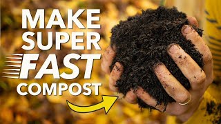 How To Make Compost  Fast and Easy [upl. by Narba184]