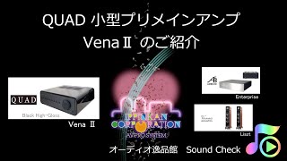 2020年3月 DAC内蔵小型プリメインアンプ QUAD Vena2音質チェック [upl. by Mackler93]