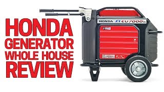 Honda Generator EU7000is Full Review  Best Home Backup Generator 2020 [upl. by Carla]