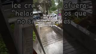 bilingue invierno icecream helado frio shortvideo humor [upl. by Jeni]