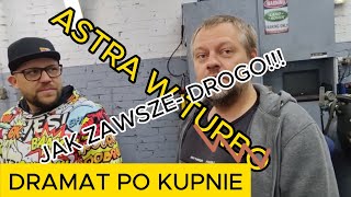 ASTRA I PĘKNIĘTE TURBO WYCIEKI PŁYNU PRZEGLĄD PO ZAKUPIE i [upl. by Sirdna]