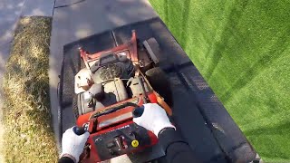 GoPro  POV Lawn Mowing  Snapper Pro SW25 amp Proslide XT [upl. by Oidacra831]