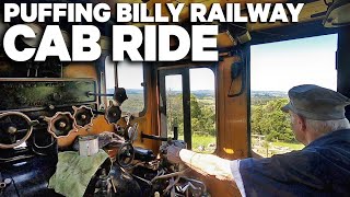 Cab Ride On the Puffing Billy Railway  NGG16 No 129 [upl. by Evot882]