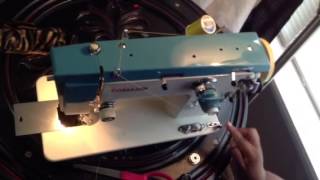 White Sewing Machine Model 477 How To Wind Your Bobbin [upl. by Hooper]