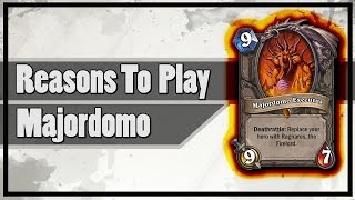 Hearthstone Reasons To Play Majordomo Executus [upl. by Enirehtac]