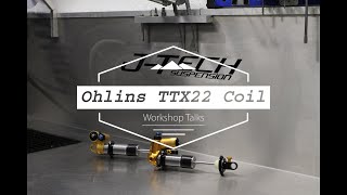 The Worlds Best Shock  Ohlins TTX 22 Rear Shocks  JTECH Suspension Workshop Talks [upl. by Bertero]