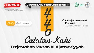 1 Pendahuluan  440 Catatan Kaki Terjemahan Matan AlJurrumiyyah  Ustadz Abu Yusuf Ubaid Bima [upl. by Melinde]