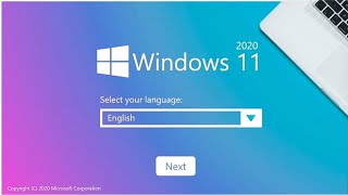 Installation of windows 11 2020 [upl. by Urquhart]