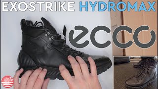 Ecco Exostrike Hydromax Review Ecco Hiking Boots [upl. by Gem]