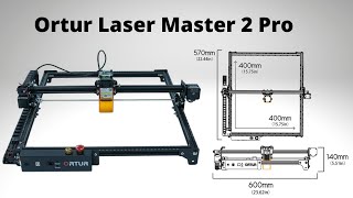 Laserová gravírovačka  Ortur Laser Master 2 Pro [upl. by Blinny]