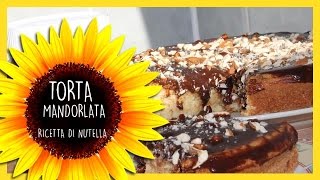 Torta mandorlata ricetta con Nutella [upl. by Blayze703]