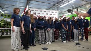 Catonsville High School Choir performs quotLet It Snow Let It Snow Let It Snowquot [upl. by Aitsirt]