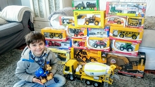 JUGUETES INFANTILES PARA NIÑOS  PATRULLA CANINA MÁQUINAS EXCAVADORA TRACTOR GRÚA CAMIÓN JOAL BRUDER [upl. by Sibbie]