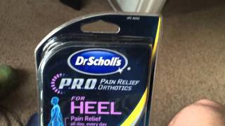 Dr Scholls Heel Pain insoles [upl. by Talyah]