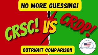 CRSC vs CRDP Outright Comparison from DFAS Which one is better for you [upl. by Melisa]