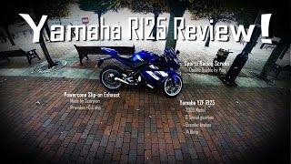 Yamaha YZF R125 Review [upl. by Leahey]