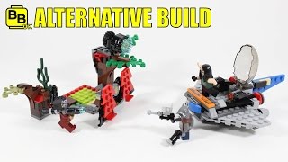 LEGO GOTG VOL2 76079 ALTERNATIVE BUILD TASERFACES BATTLEBASE [upl. by Janetta366]