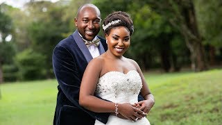 Best Kenyan Wedding Vows  Olive  Lawrence Love Story at the Marula Manor Karen [upl. by Teressa]