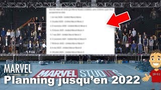 MARVEL annonce des DATES de SORTIE jusquen 2022 [upl. by Rebmak]