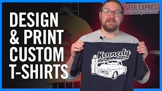 The EASIEST Way To Design amp Print TShirts [upl. by Curson546]