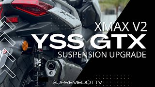 XMAX V2 Upgrade YSS GTX Suspension [upl. by Stannwood20]