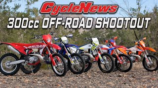 2023 300cc Two Stroke OffRoad Shootout  Cycle News [upl. by Harry575]