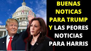 Buena noticias para Trump y las peores noticias para Kamala [upl. by Nagle324]