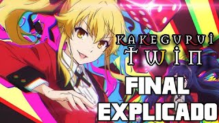 KAKEGURUI TWIN  FINAL EXPLICADO ANIME NETFLIX [upl. by Nodarb]