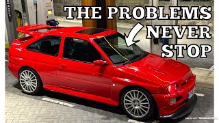 Escort Cosworth Project  On Going Problems [upl. by Spooner]