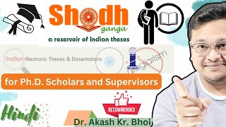 Shodhganga for PhD Scholars and Researchers  Resources for PhD Scholars  Hindi  2024 [upl. by Ultun]