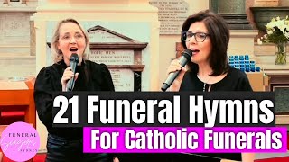 21 Funeral Hymns Songs  Catholic Funerals [upl. by Ivad]