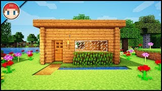 Minecraft How To Build The Best Starter House For Beginners  Easy Tutorial [upl. by Stryker]