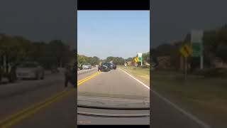 Crazy Idiot Biker Gets INSTANT KARMA [upl. by Fonville]