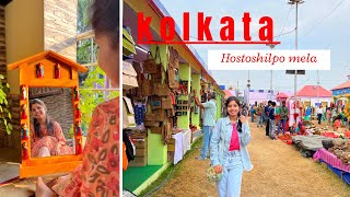 Kolkata Hosto Shilpo Mela হস্তশিল্প মেলা ২০২৩ What I Bought from Kolkata Handicraft Fair [upl. by Aramad]