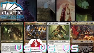 Caterhoof and the Deck Stealer Chaotic Commander MTG EDH Gameplay [upl. by Jennilee690]