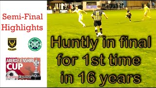 2nd Semi final of the Evening Express Aberdeenshire Shield 202425  Huntly v Buckie Thistle [upl. by Ahsiekim]