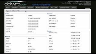 Installing DDWRT on TPlink WR1043ND WiFi router [upl. by Etnoid]