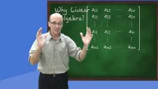 Why Linear Algebra [upl. by Yendahc]