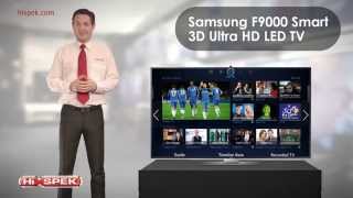 Samsung UE55F9000 UE65F9000 4K Ultra HD 3D Smart TV Review [upl. by Froemming]