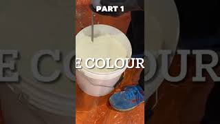 How to apply polished plaster part 1 plastering construction danielleeplastering plaster diy [upl. by Akimert]