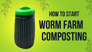 How to Start a Worm Farm  Tumbleweed Inground Version Review [upl. by Fleck]