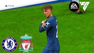 FC 24  Chelsea Vs Liverpool Premier League 2425  ft Osimhen  Palmer PS5™ 4K60 [upl. by Ecirual]