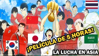 ¡5 HORAS EL CAMINO DE JAPÓN HACIA EL MUNDIAL SUB20  CAPTAIN TSUBASA PREMUNDIAL DE ASIA [upl. by Jamison]