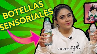 CÓMO HACER BOTELLAS SENSORIALES PARA NIÑOS  5 IDEAS FRASCOS DE LA CALMA [upl. by Adekram2]