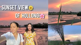 Mesmerizing view at Hollongi  Sunset view ❣️ weekly vlog🧿 [upl. by Nabla31]