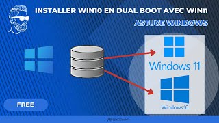 Installer Windows 10 en Dual Boot avec Windows 11  Tuto Complet [upl. by Abbottson494]