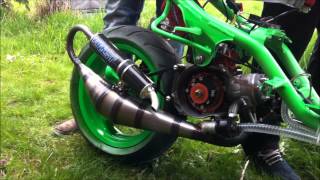 Polini Big Evo 94ccm Aerox Soundcheck Auspuff Roost BE94 HD [upl. by Kennan]